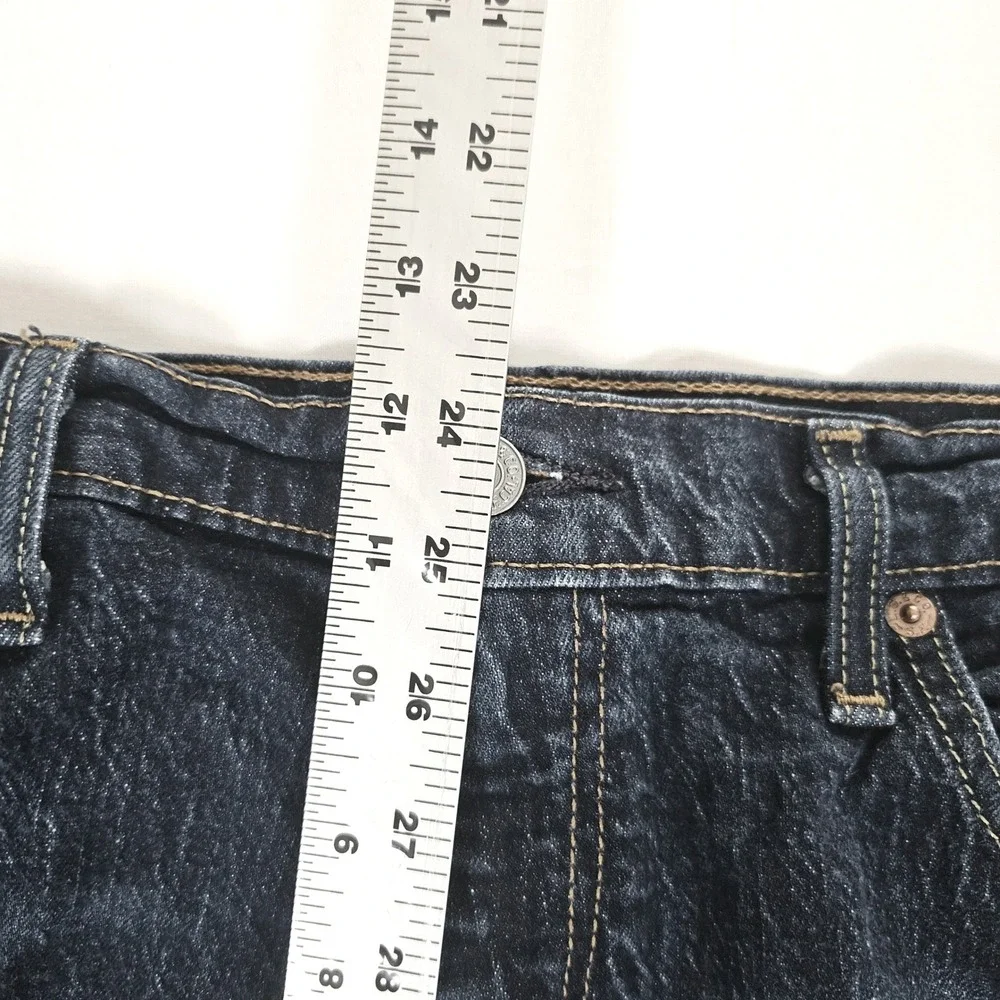 Levis 505 Regular Fit Straight Leg Mens Dark Wash Indigo Jeans 38 /32 00505-2195